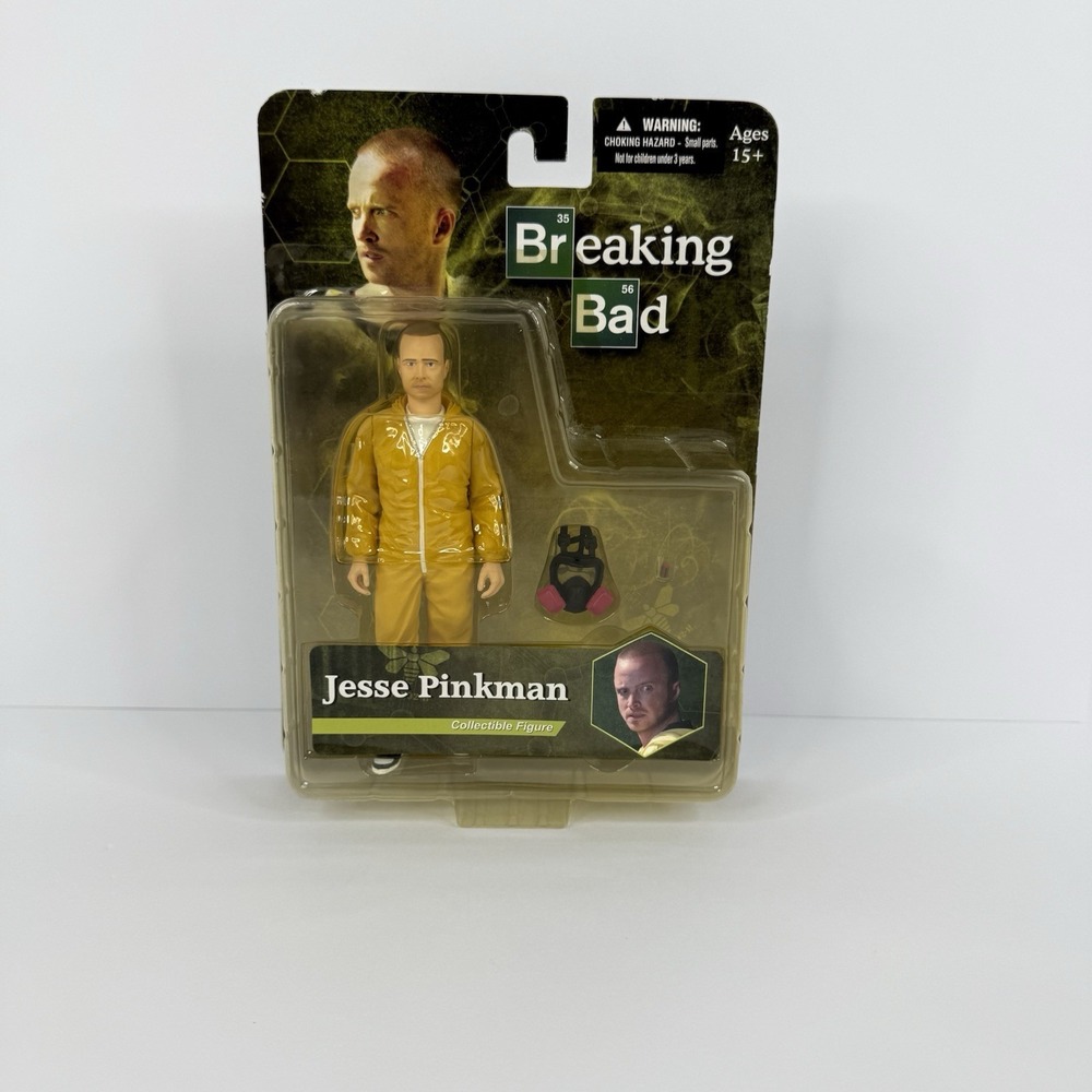 Breaking Bad Jesse Pinkman Yellow Hazmat Suit 6" Collectible Action Figure